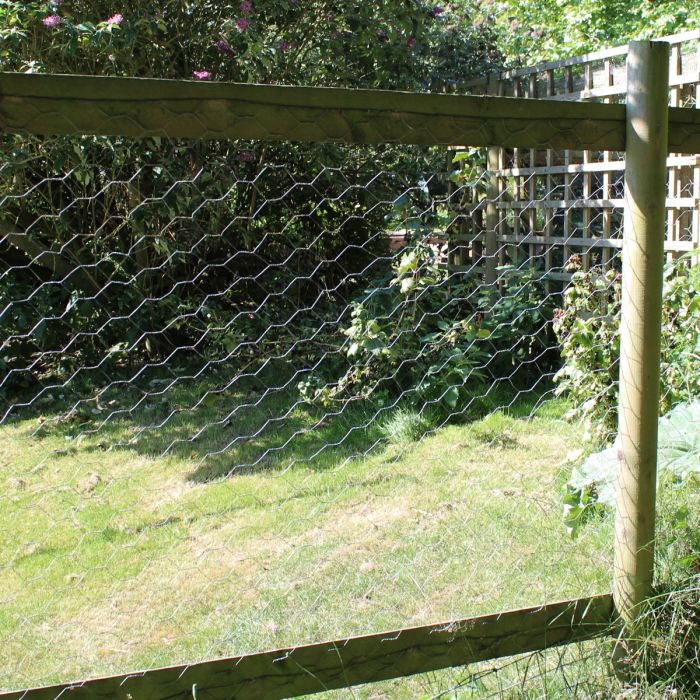 Green Chicken Fencing Poultry Netting Non-electric Fence 25m 