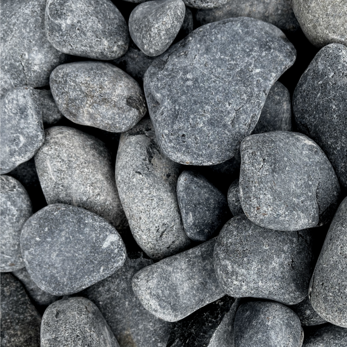 Black pebbles bulk bag outlet