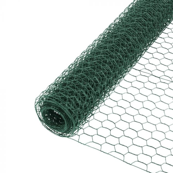 Chicken Wire PVC-Coated Wire Fencing Mesh We Provide Competitive