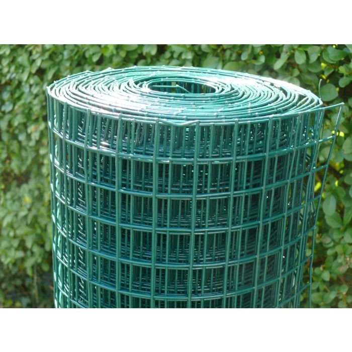 GARDEN WIRE ON ROLL Plastic Coated Galvanised Bamboo Cane Plant Growth Support 