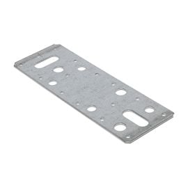 Timco| Flat Sleeper Connector Plate | 62mm x 180mm | 5 Pack | Pre-Punched Holes for Screws/Nails