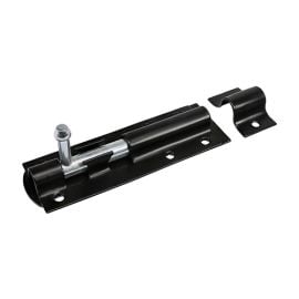 Straight Tower Bolt | Epoxy Black | Timco