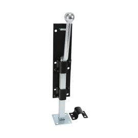Timco | Monkey Tail Straight Handle Bolt | 450mm | Epoxy Black | Pan Nails Included
