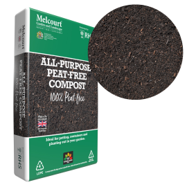 Melcourt | All-Purpose Compost | Peat-Free| 40L | Peat-Free | RHS-Endorsed 