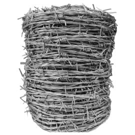 Barbed Wire | 100m | Security Fence Wire | Galvanised
