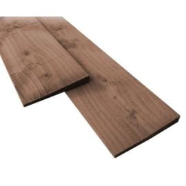 Feather Edge Board | 125mm x 22mm - 2EX | Brown Treated