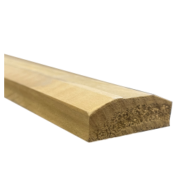 Suregreen | Flat Fence Capping | 1.83m x 44mm x 16mm | Green Pressure Treated