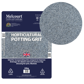 Melcourt | Horticultural Potting Grit | 20kg | 1-4mm | Pre-Washed | Lime-Free