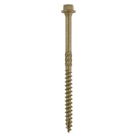 Timco | Timber Railway Sleeper Screws | 6.7 x 150mm | 10 Pack | 8mm Hex Driver Head for Quick Installation
