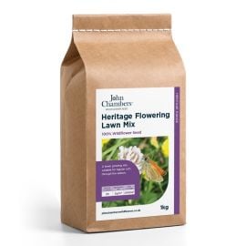 John Chambers | Wildflower Seeds | Flowering Lawn | 1kg | Light Footfall Tolerant