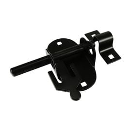 Oval Padbolt | 55mm x 100mm | Epoxy Black | Timco
