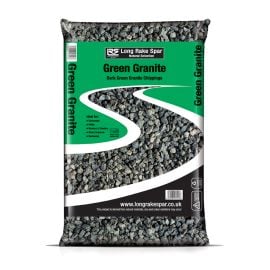 Green Granite Chippings | 14mm - 20mm | 20kg