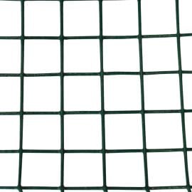 PVC Coated Wire panels - Green Plastic Coated Steel Sheets - 2" Holes