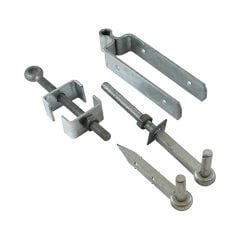 Adjustable Fieldgate Hinge Set |Galvanised