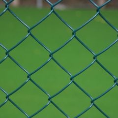 PVC-Coated Chain Link Fence | 4ft x 25m x 2" | 3.55mm/2.5mm | Hampton