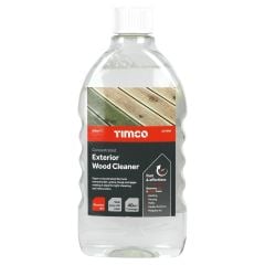 Timco| Concentrated Exterior Wood Cleaner | For outdoor use only | Covers up to 40m²