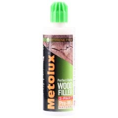 Metolux 2 Part Pre-Mixed Wood Filler | Natural | Ready To Use | Styrene Free | Weatherproof 