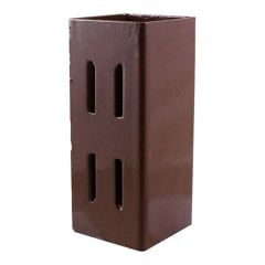 Timco | Fence Post Extender | 75mm | Quick Fit | Oxide Red | Easy Installation