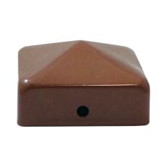 Fence Post Cap/Top | 75mm | Oxide Red | Timco