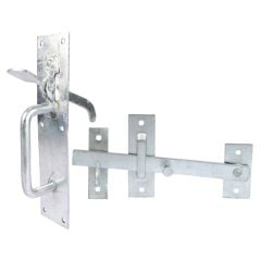 Medium Suffolk Thumb Latch | 205mm x 45mm | Galvanised | Timco