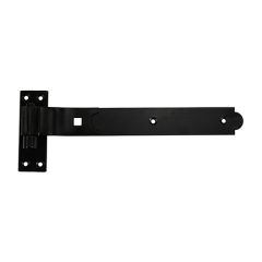 Heavy Duty Cranked Band Hook Plate | 50mm | Pair | Black | Timco