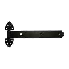 Birkdale | Heavy Duty Reversible Gate Hinge | 600mm | Black | Pair | Fixings Included