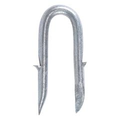 Barbed Staples | 40mm x 4.0mm | 1kg Bag | Galvanised | Timco