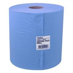 Blue Centre Feed Towel Roll | 150m | Prodec