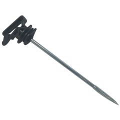 Extended long-arm polytape insulators for use with timber electric fencing systems - product image