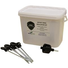 Our 100 pack Extended Insulator Starter Kit from FORTIS Electric Fencing to make installing your electric fence quicker and easier - product image