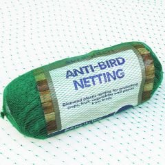 Green diamond anti-bird netting ideal for protecting garden crops, fruit trees and vegetables from pests - product image