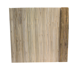 Split bamboo screening for using as a decorative garden screen, improving the look of an existing garden fence, or on pergolas and garden arbours - product imagev
