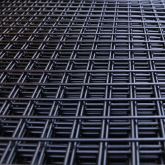 Suregreen | Black PVC Coated Wire Mesh Panels | 6ft x 3ft | 2" Holes | 12 Gauge