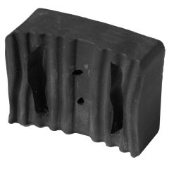 Our flat slotted block, designed to fit snugly between a tree and a square stake - product image