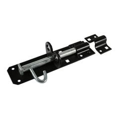 Brenton Padlock Bolt | 100mm | Epoxy Black |Timco