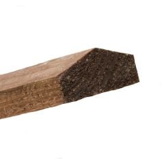 Suregreen | Flat Fence Capping | 1.83m x 44mm x 16mm | Brown Pressure Treated