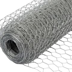 Suregreen | Chicken Wire | 600mm x 50m | with 50mm Holes | Galvanised Wire Fencing