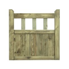 Timber cottage gate - small wooden garden gate