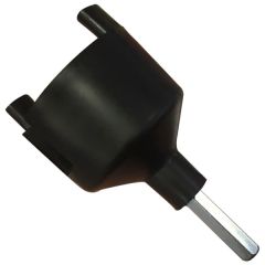 Electric Fencing Drill Chuck for use with electric fence energisers being installed onto timber posts - product image