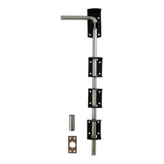 Garage Drop Down Bolt | Black | Timco