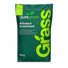 Economy Lawn Seed | Hardwearing Grass Seed | Fast Growing | Drought Resistant | Ideal for Gardens | 20kg