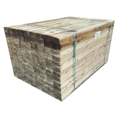 Pressure treated feather edge boards