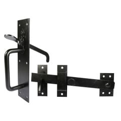Heavy Suffolk Thumb Latch | 219mm x 50mm | Epoxy Black | Timco