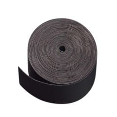 Holdfast rubber belt for trees - black roll 