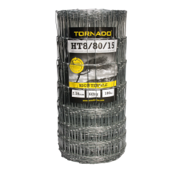 Tornado | HT8/80/15 | Livestock Fence | 100m  | High Tensile | Heavily Galvanised Steel Wire