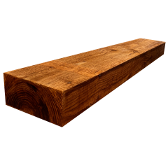 Brown Treated Railway Sleeper | 1.2m x 200mm x 100mm