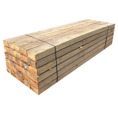 Pallet of Oak Railway Sleepers (x12) | 3m x 200mm x 100mm