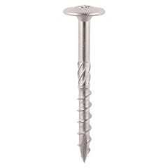 Timco | Stainless Steel Timber Sleeper Screws | 8.0mm x 150mm | 20 Pack | Wafer Head