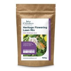 John Chambers | Wildflower Seeds | Flowering Lawn | 100g | Light Footfall Tolerant