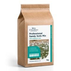 John Chambers | Wildflower Seeds | Sand/Dry Soils | 1kg | Hardy Mix